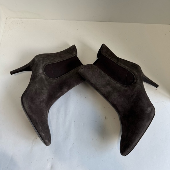 Lauren Ralph Lauren Charcoal Suede Pashia Boots. Size 8.5 - Picture 5 of 11